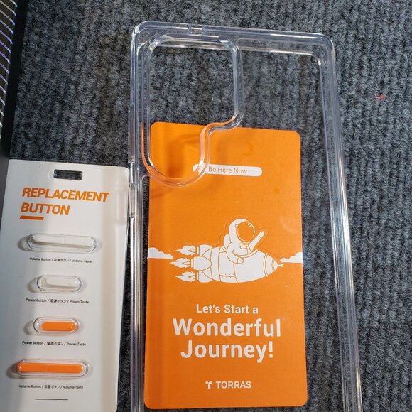 TORRAS Strong Shockproof Seamless Samsung Galaxy S25 Ultra Crystal Clear - Picture 1 of 13